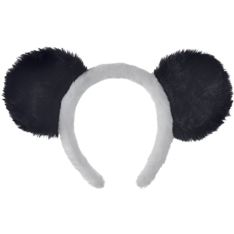 Panda Furry Ears Headband