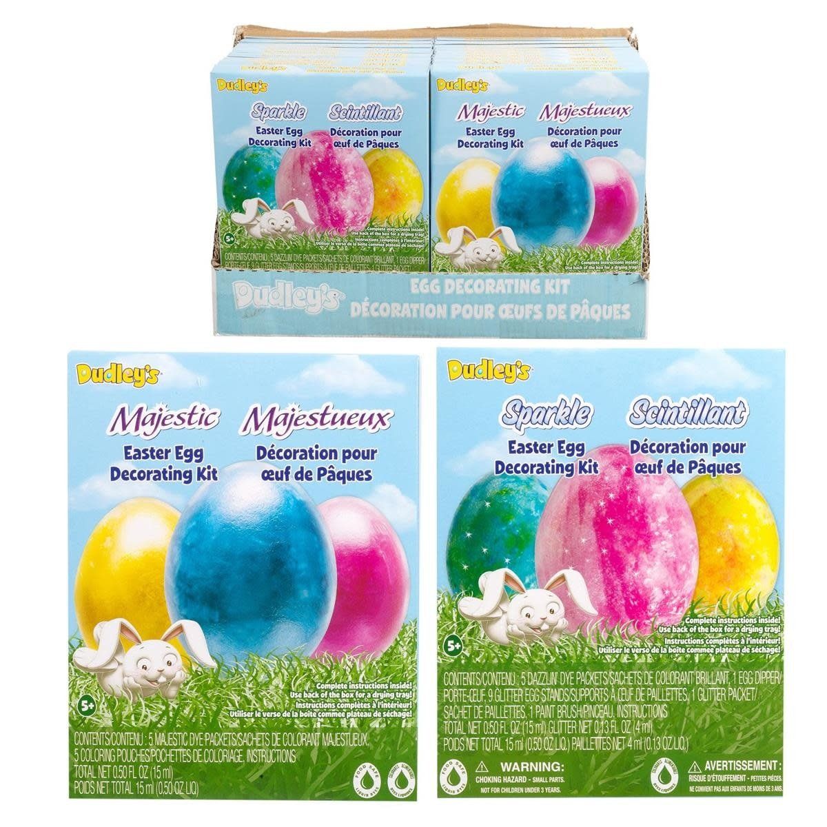 Dudley&#39;s Egg Decorating Dye Kit Prismatic/Sparkle