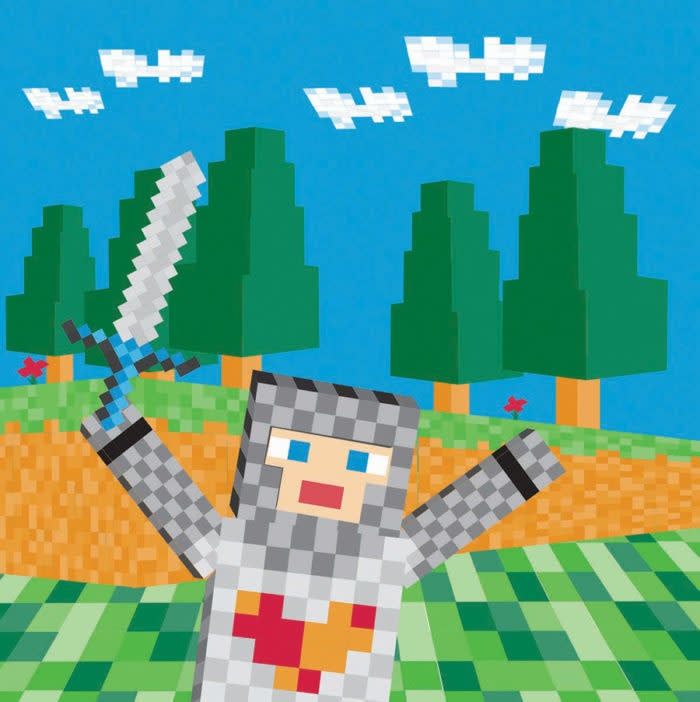 Medieval (Minecraft) Lunch Napkins (16)
