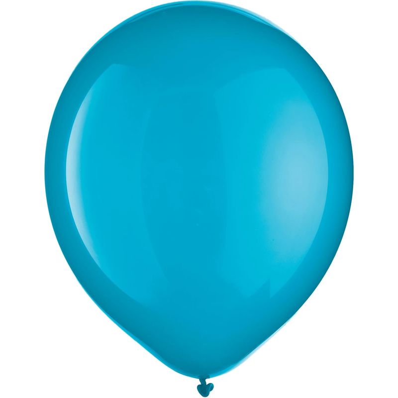 Caribbean Blue 12&quot; Latex Balloons (72)