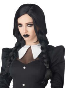 Dark Braids Wig (Wednesday Adams)