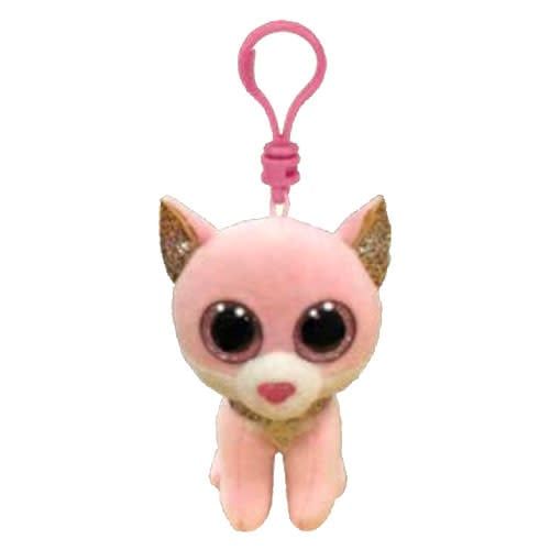 Beanie Boo Cat Fiona Keychain