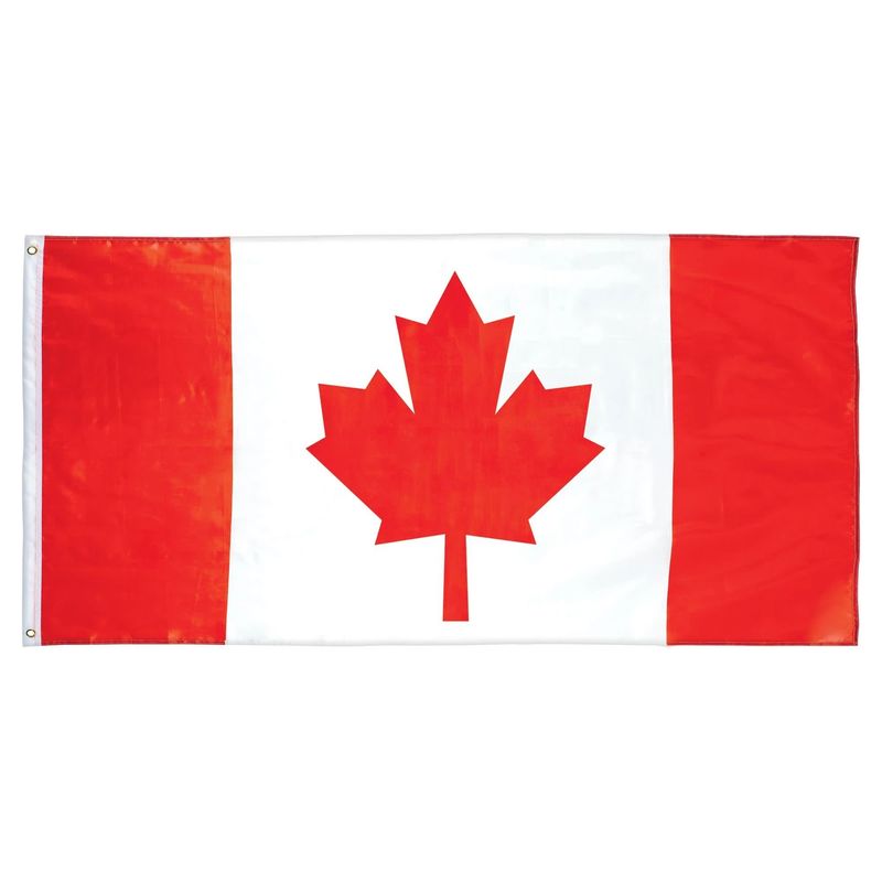 Canadian Large Fabric Flag
