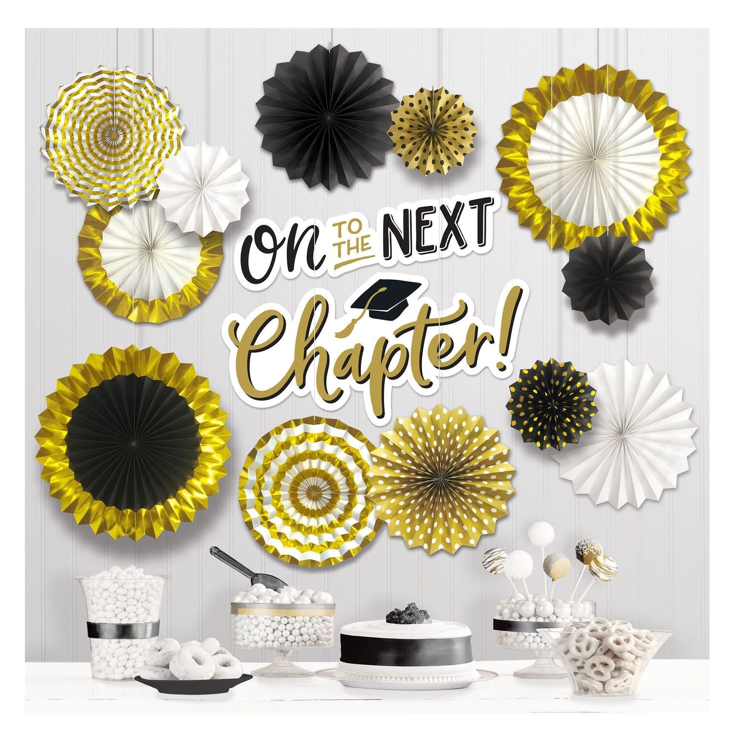 Grad Deluxe Fan Decorating Kit