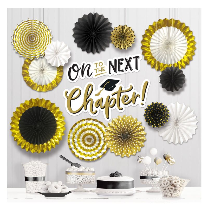 Grad Deluxe Fan Decorating Kit