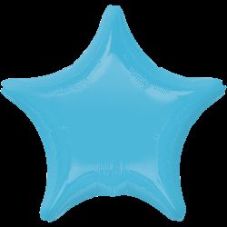 Caribbean Blue Star 19&quot; Mylar Balloon