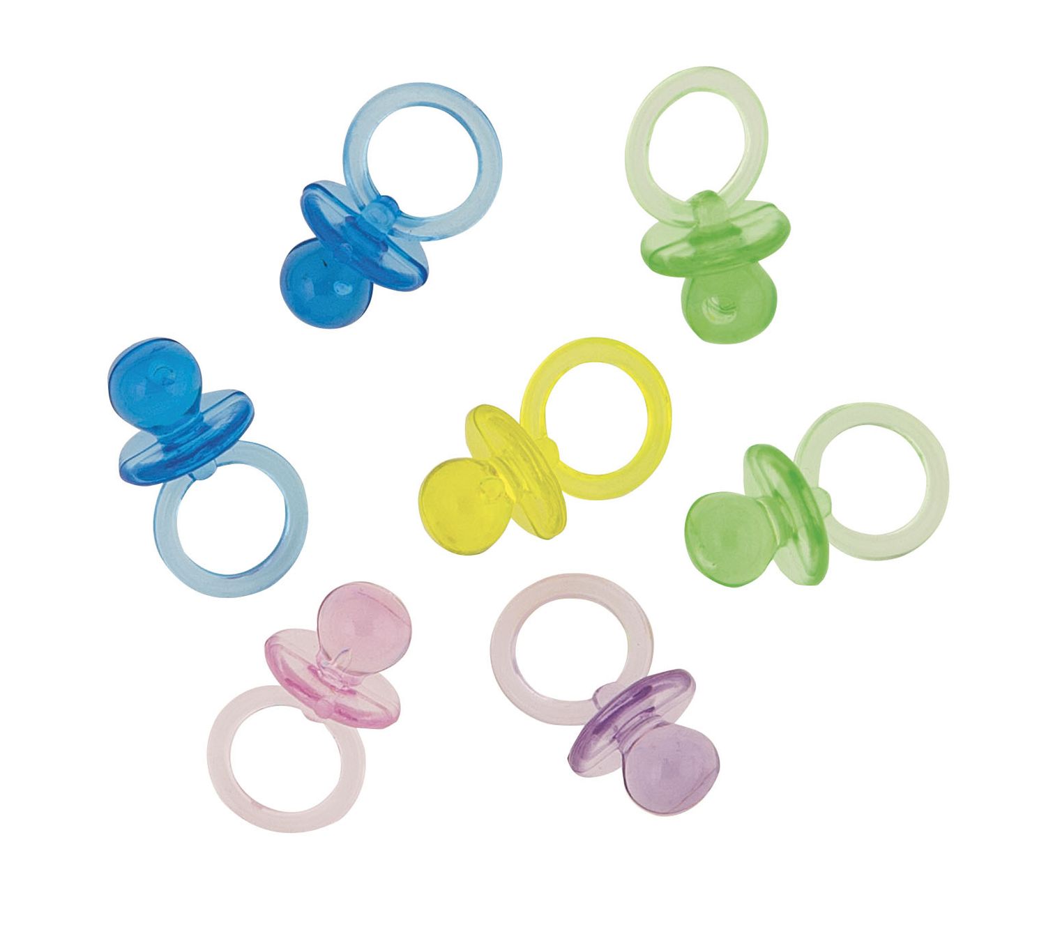 Baby Shower Mini Pacifiers - Neutral (18)