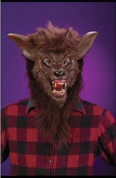 Ferocious Fangs Brown Werewolf
