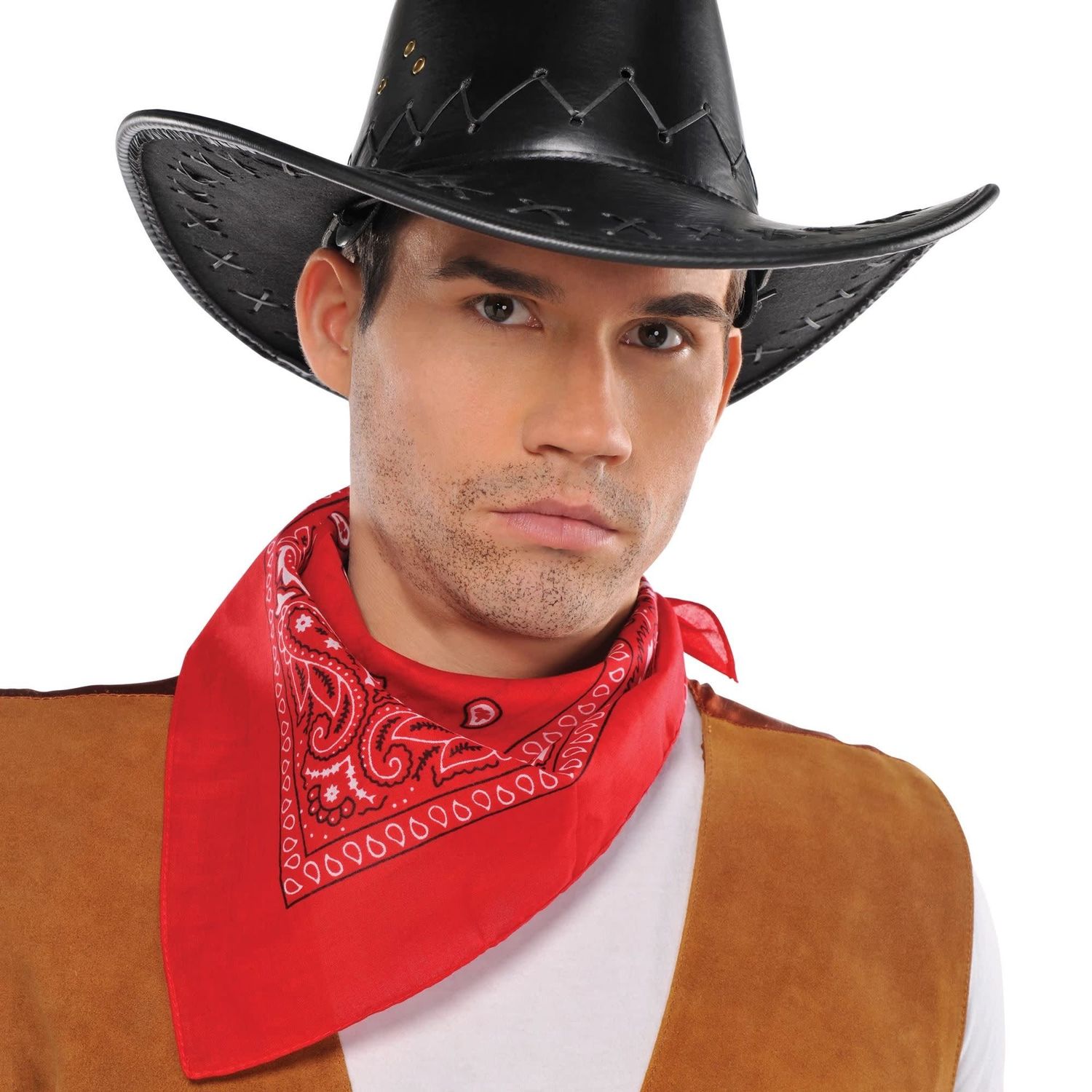 Red Bandana 20&quot; Square
