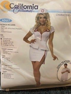 Women&#39;s Fantasy Nurse Large (10-12) Costume