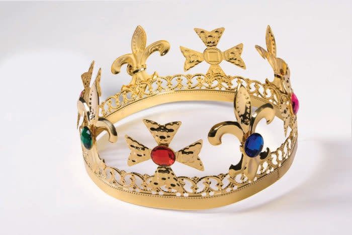Gold Jeweled Crown