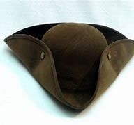 Leatherlike Pirate Hat Brown