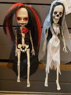 16&quot; Skeleton Doll Assorted