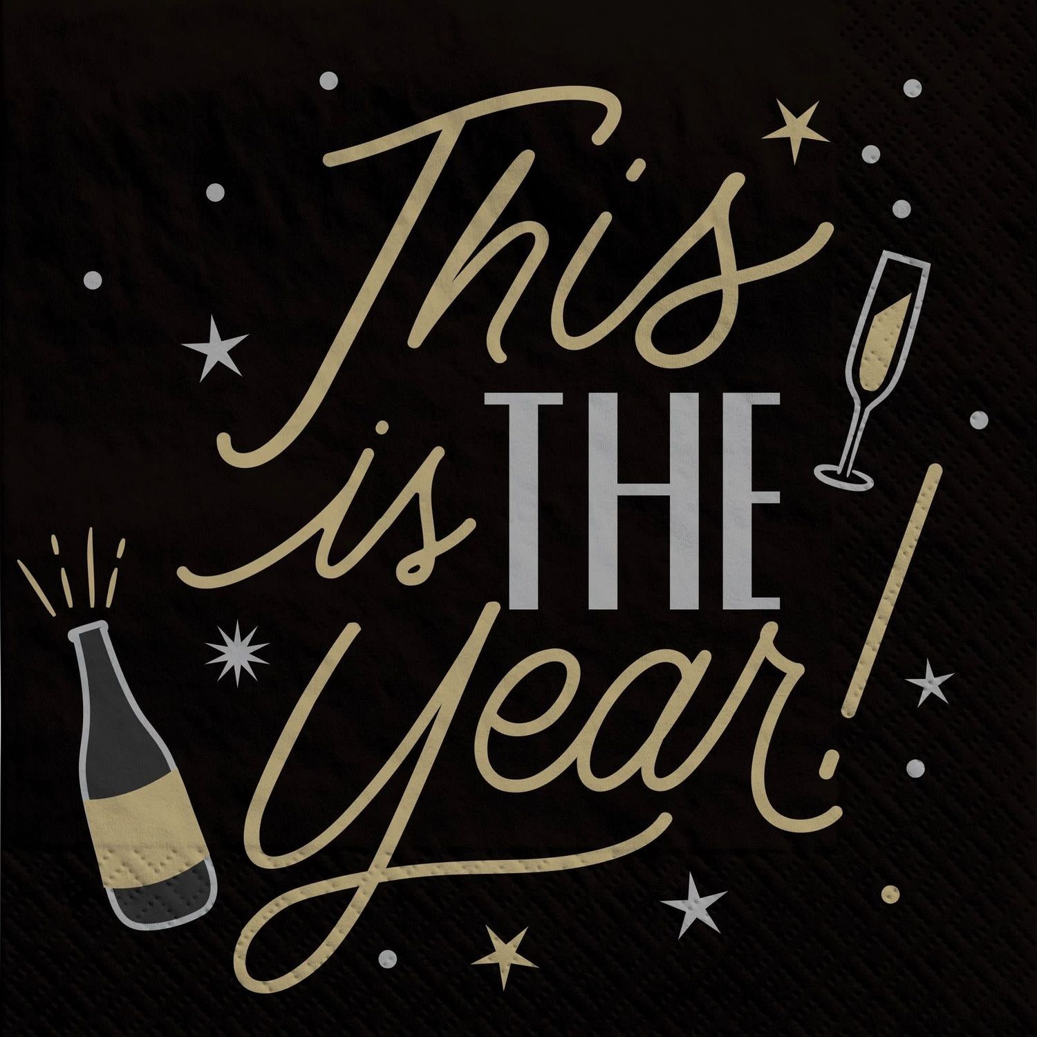 This Is The Year Luncheon Napkins (12)