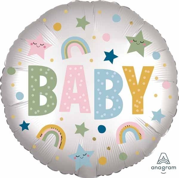 Natural Baby 18&quot; Mylar Balloon