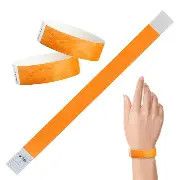 Wristbands Neon Orange (500)