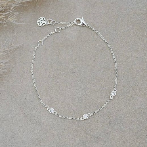 Eve Bracelet, Color: Silver