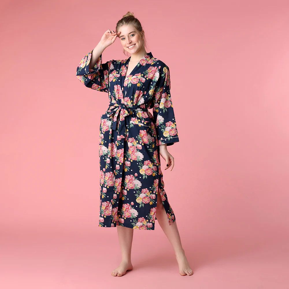 Roslyn Robe - Multi , Size: S