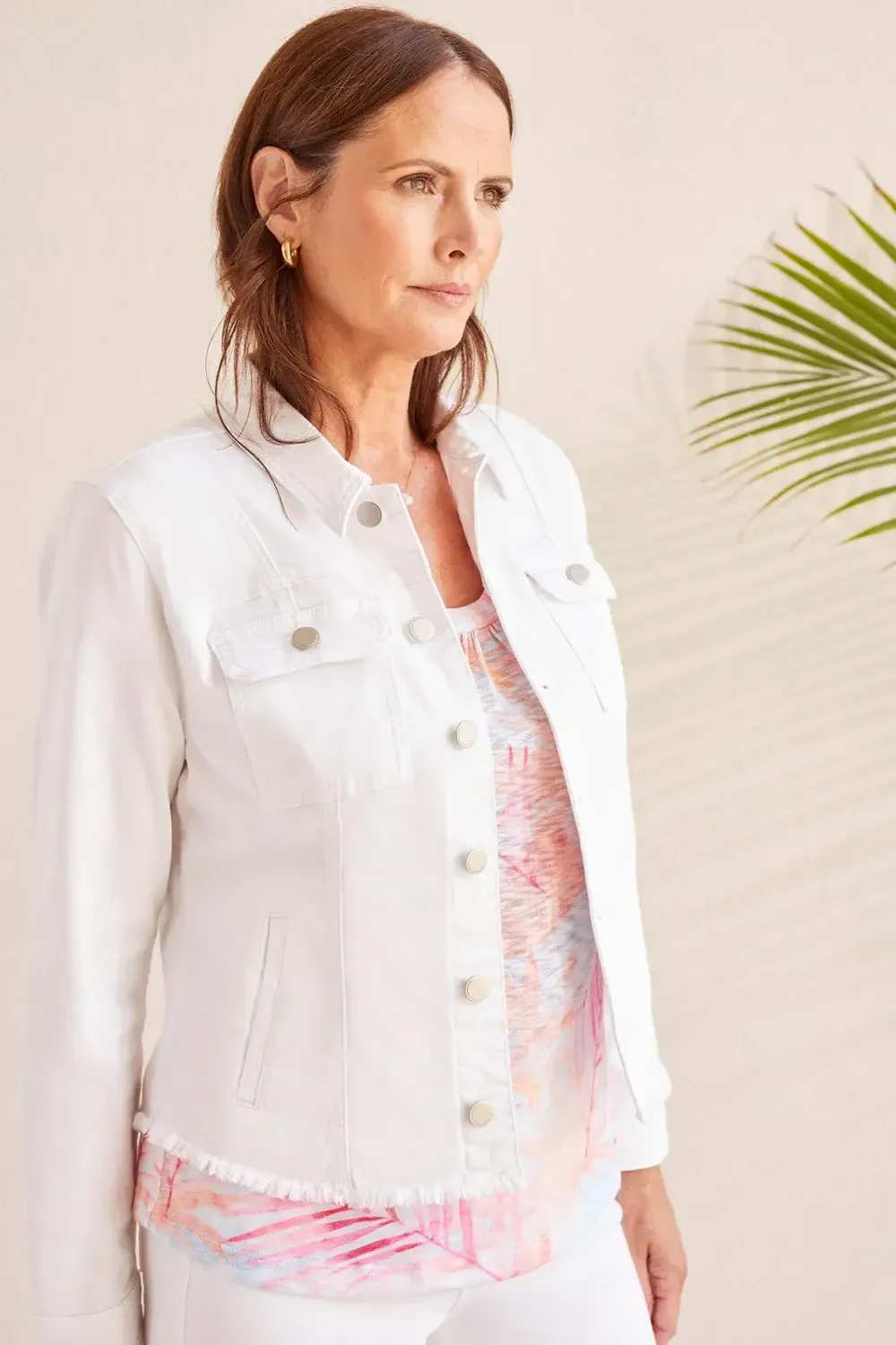 Tribal L/S Btn Front Jacket - 1762O