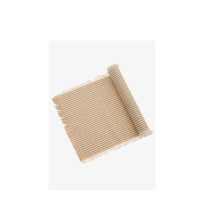 Ticking Fringe Runner