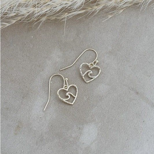 Beach Lovers Earrings Gold
