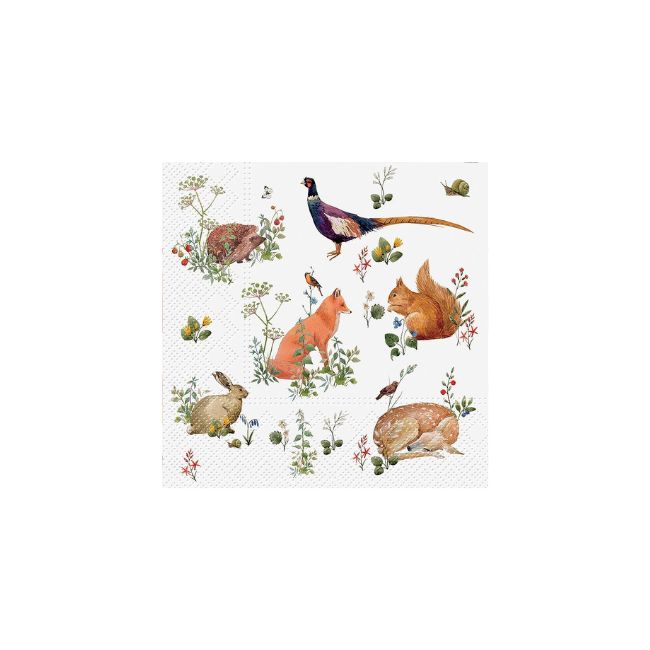 Wild Forest Animals Napkins