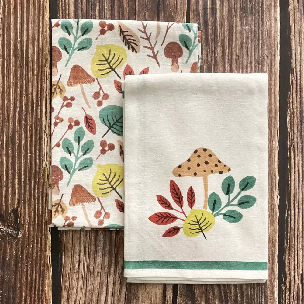 Nature Trails Printed Kitchen Towel - Set 2