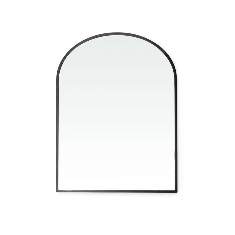 Heidi Arched Black Mirror Small