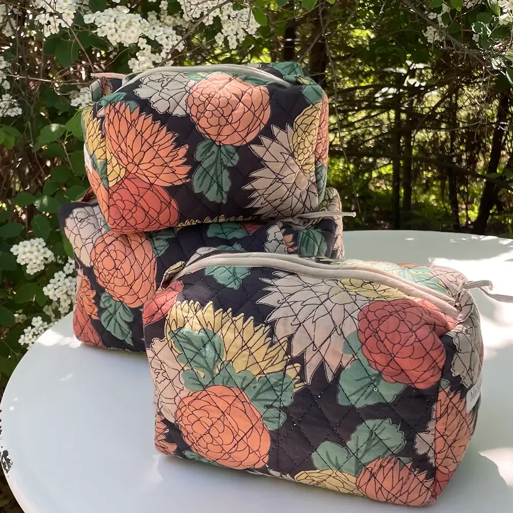 Kyoko Cosmetic Bag - Multi - Set of 3