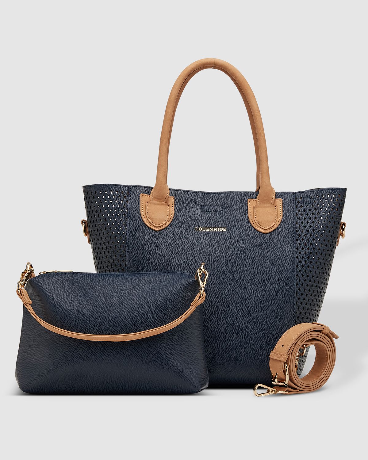 Dublin Tote Bag, Color: Navy