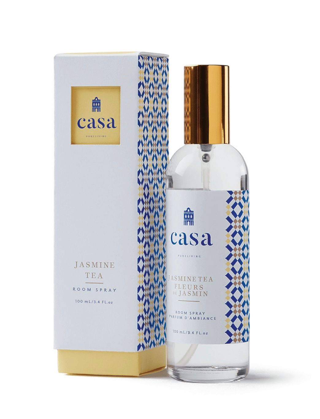 Casa - Room Spray, Scent: Jasmine Tea, Size: 100ml