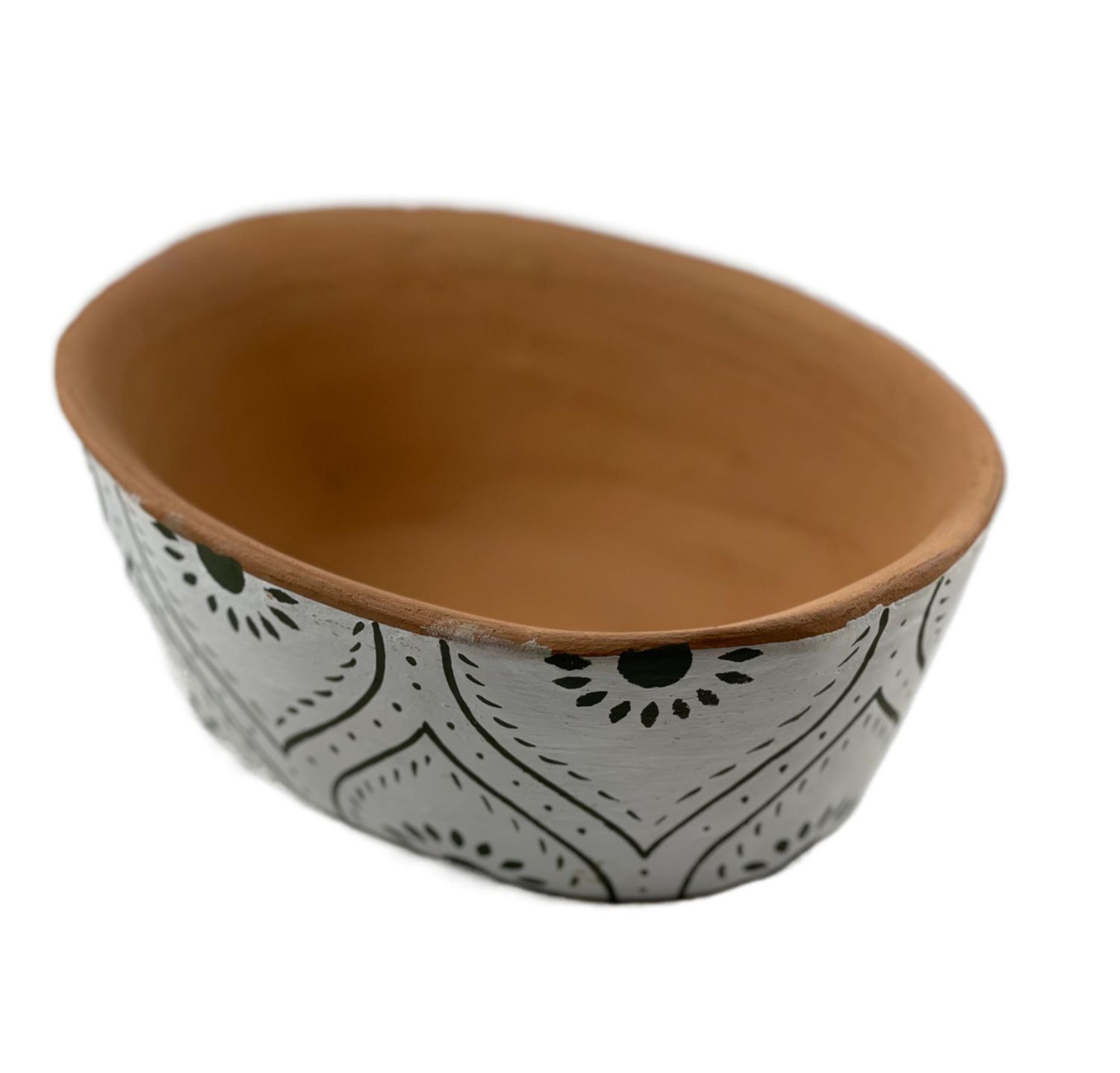 Jenica Terracotta Oval Planter