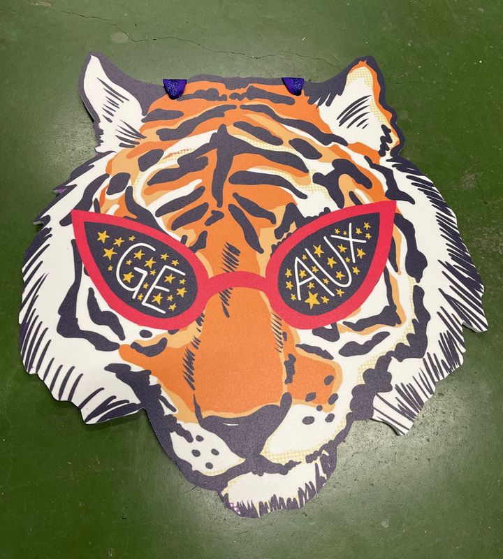 Geaux Sunglasses Tiger Door Hanger