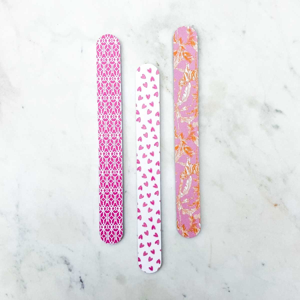 Sweetheart nail files