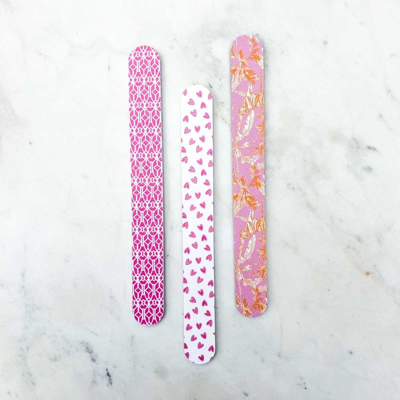 Sweetheart nail files