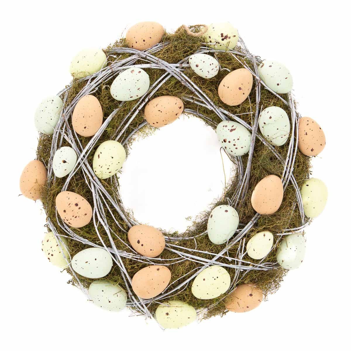 Moss Easter Egg Wreath