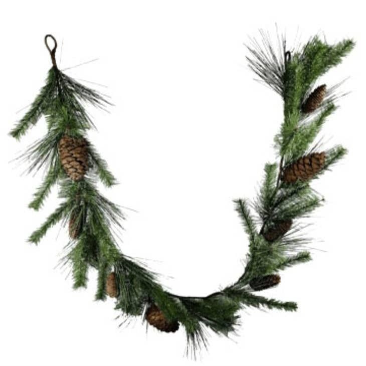 72" Forest Pine/Pinecone Garland | default