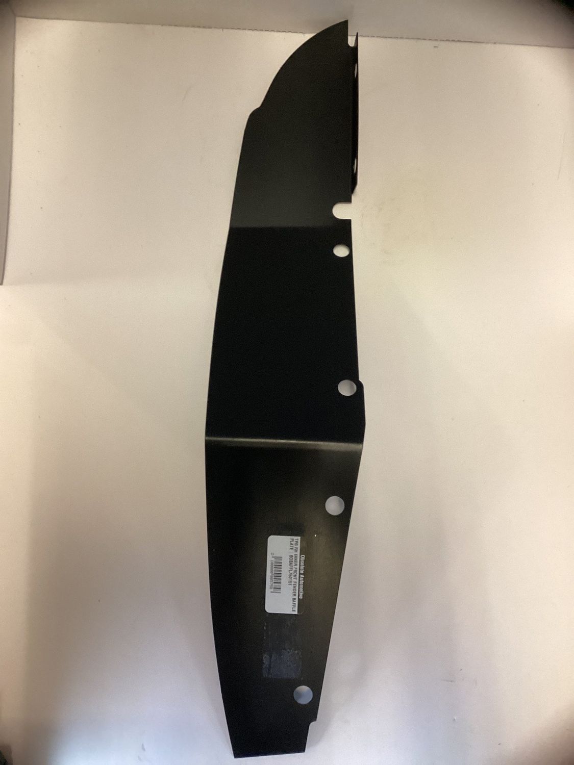 TR6 RH INNER FRONT FENDER BAFFLE PLATE | BOBAFFL750151