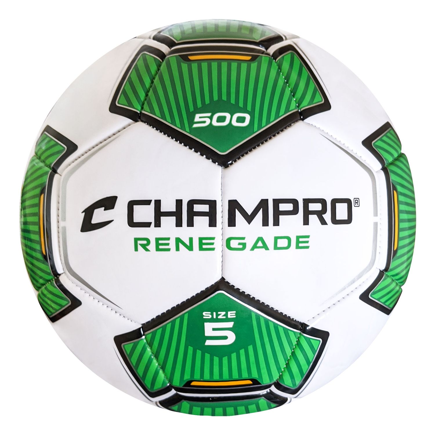 RENEGADE SOCCER BALL, Color: GRN, Size: 3