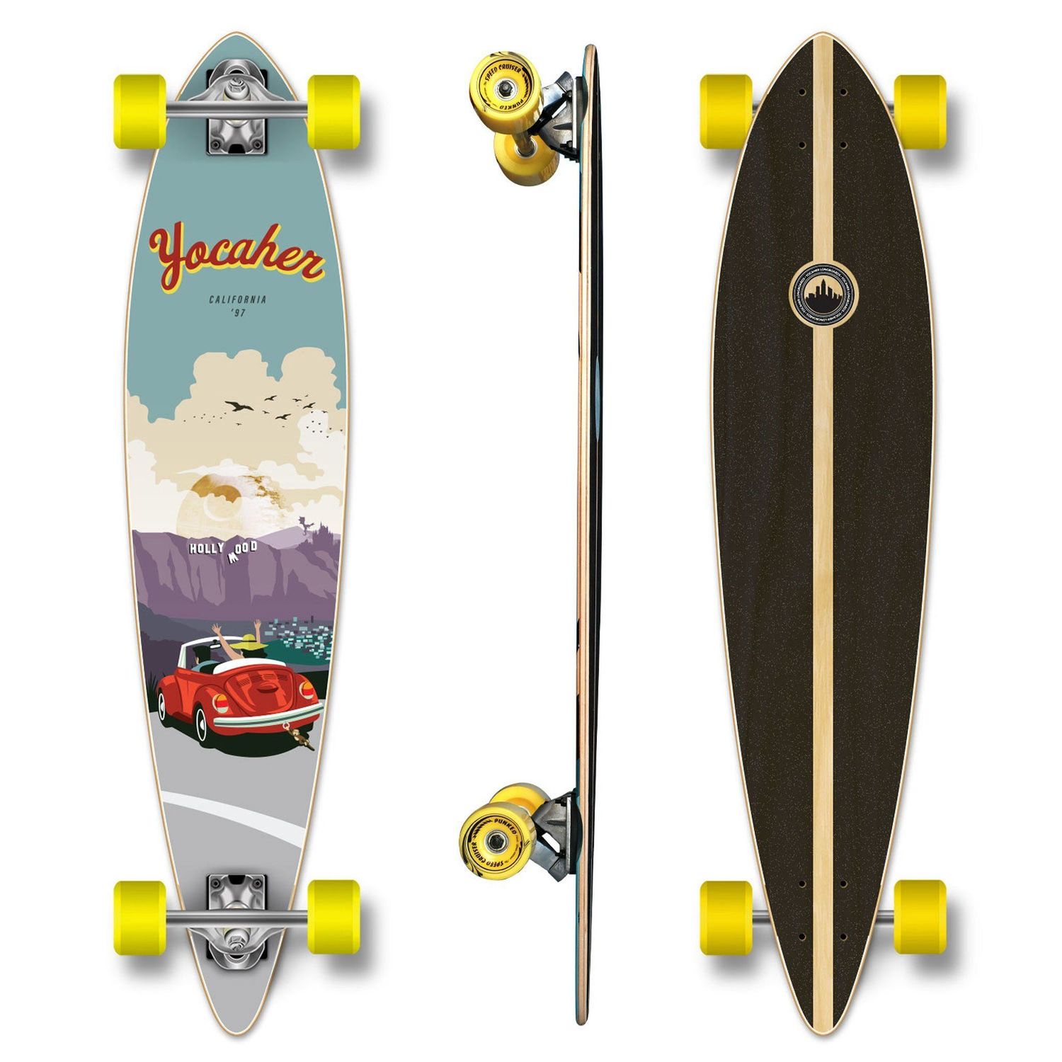YOCAHER COMPLETE KICKTAIL, Style: VW RED