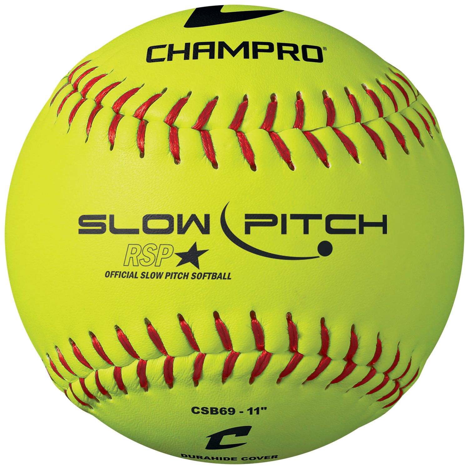 PRACTICE SOFTBALL, Size: 11&quot;