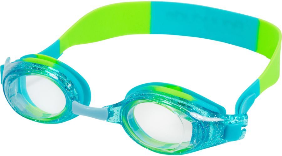 ANEMONE GOGGLE AGE 7-12, Color: AQUA/LIME