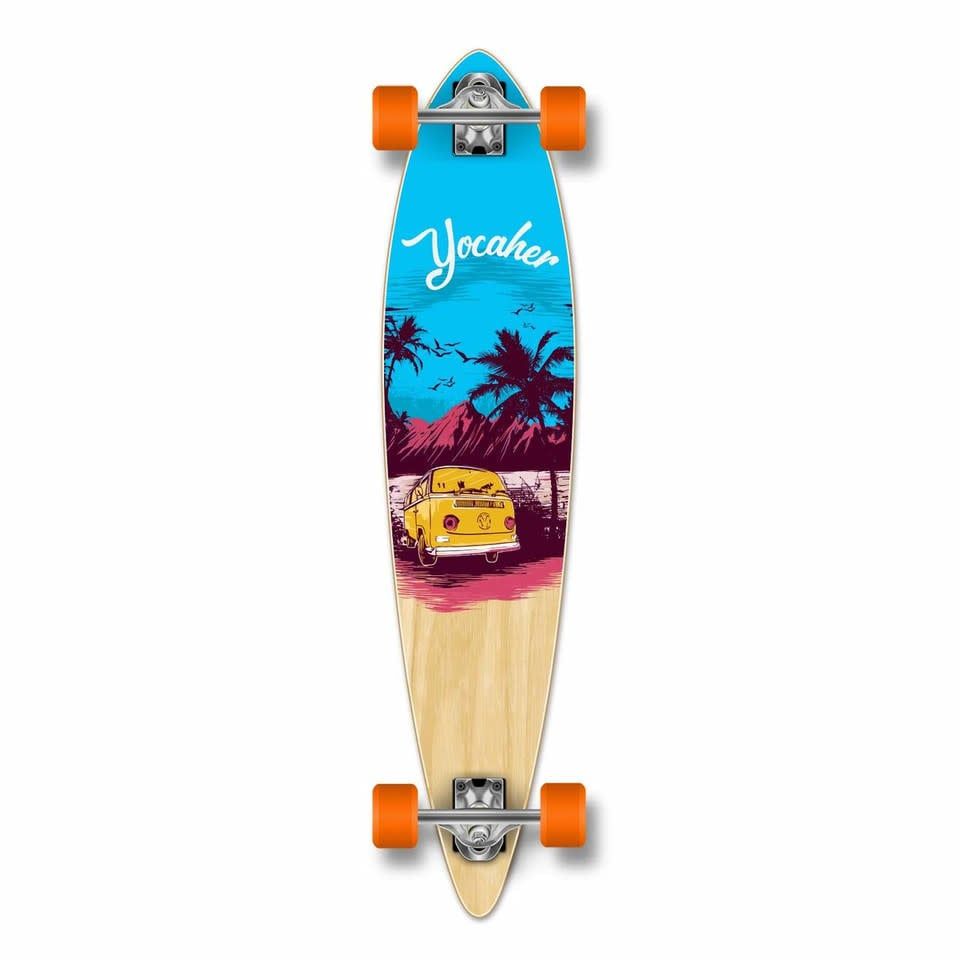 YOCAHER COMPLETE LONGBOARD PINTAIL