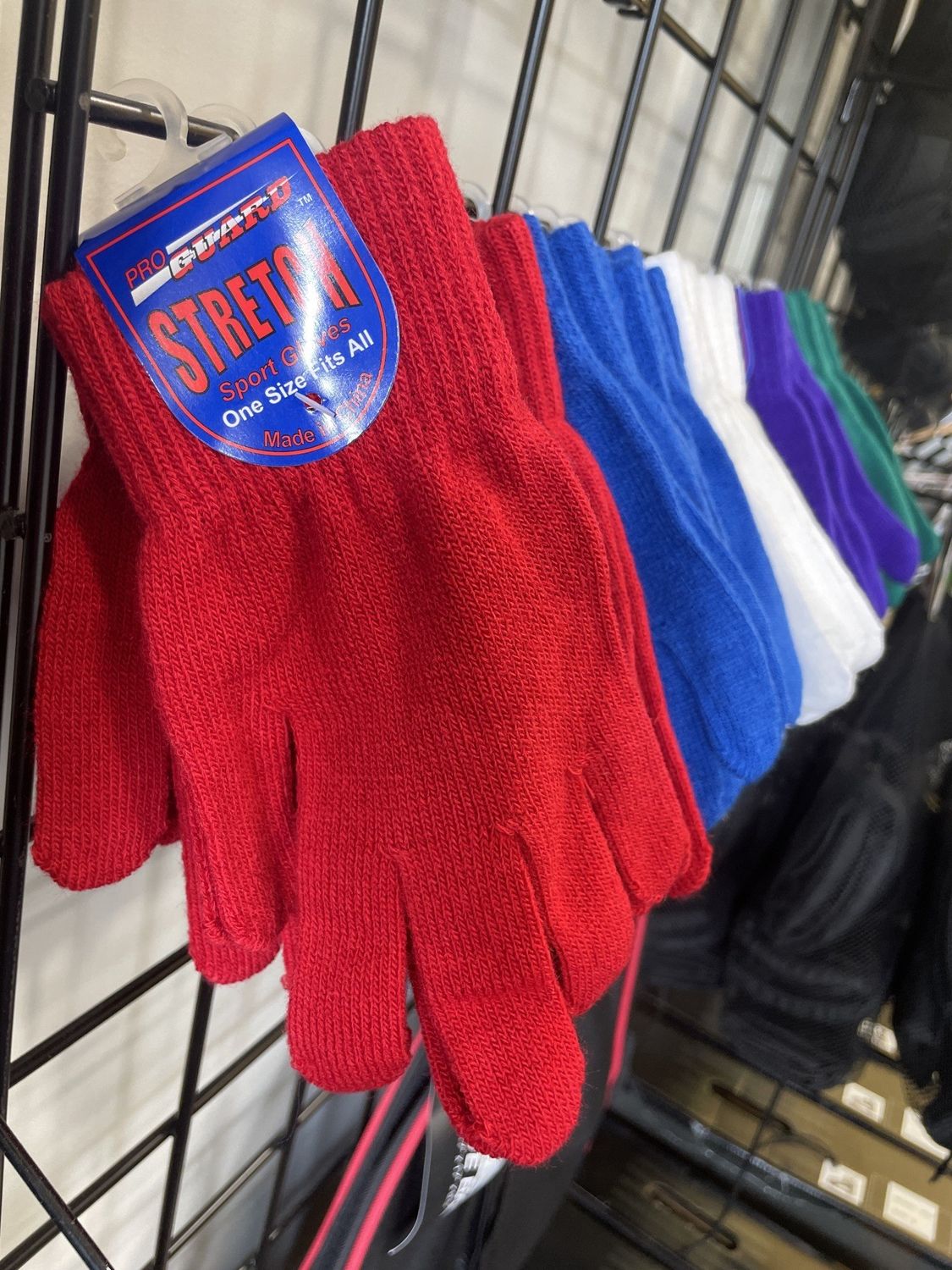 STRETCH KNIT GLOVES OSFMA 