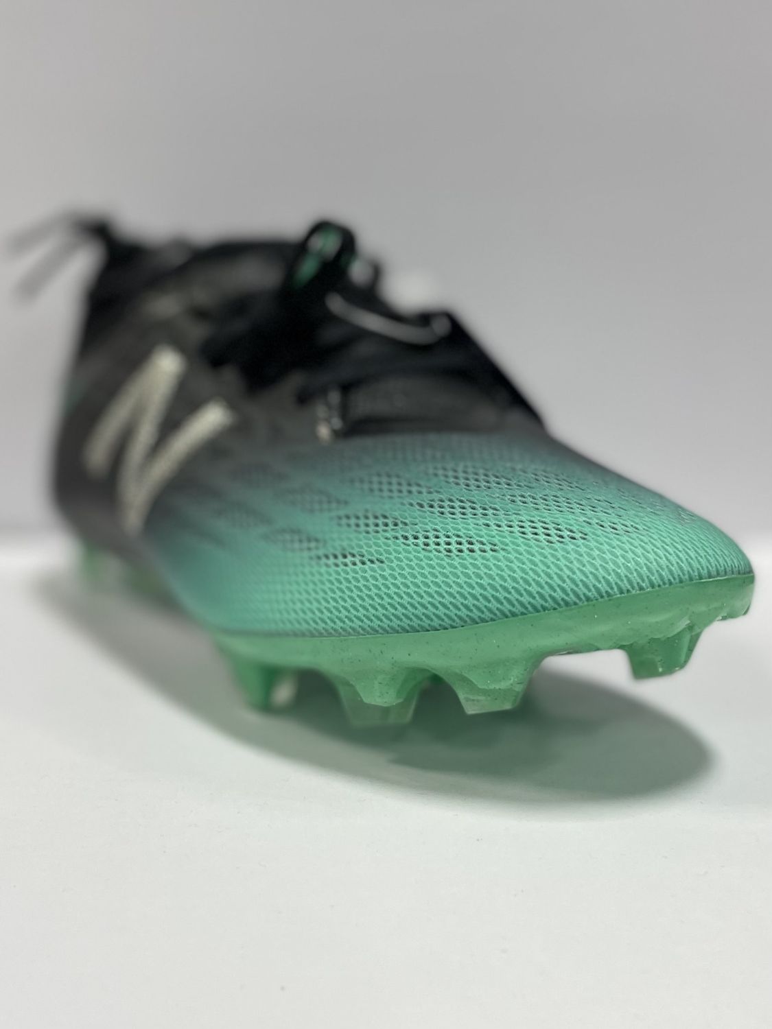 NEW BALANCE FURON SOCCER SHOE GRN/BLK 5