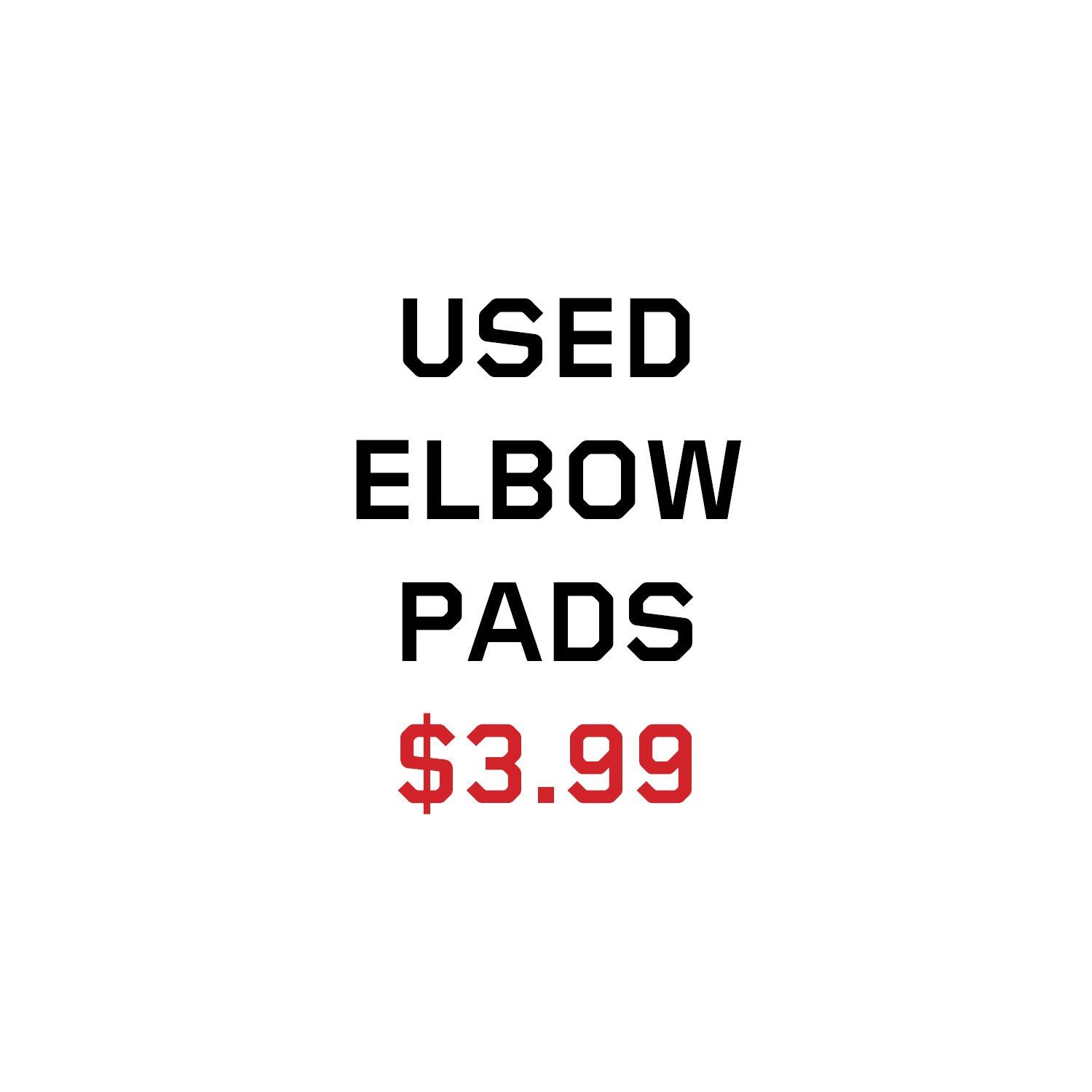 USED ELBOW PAD PAIR