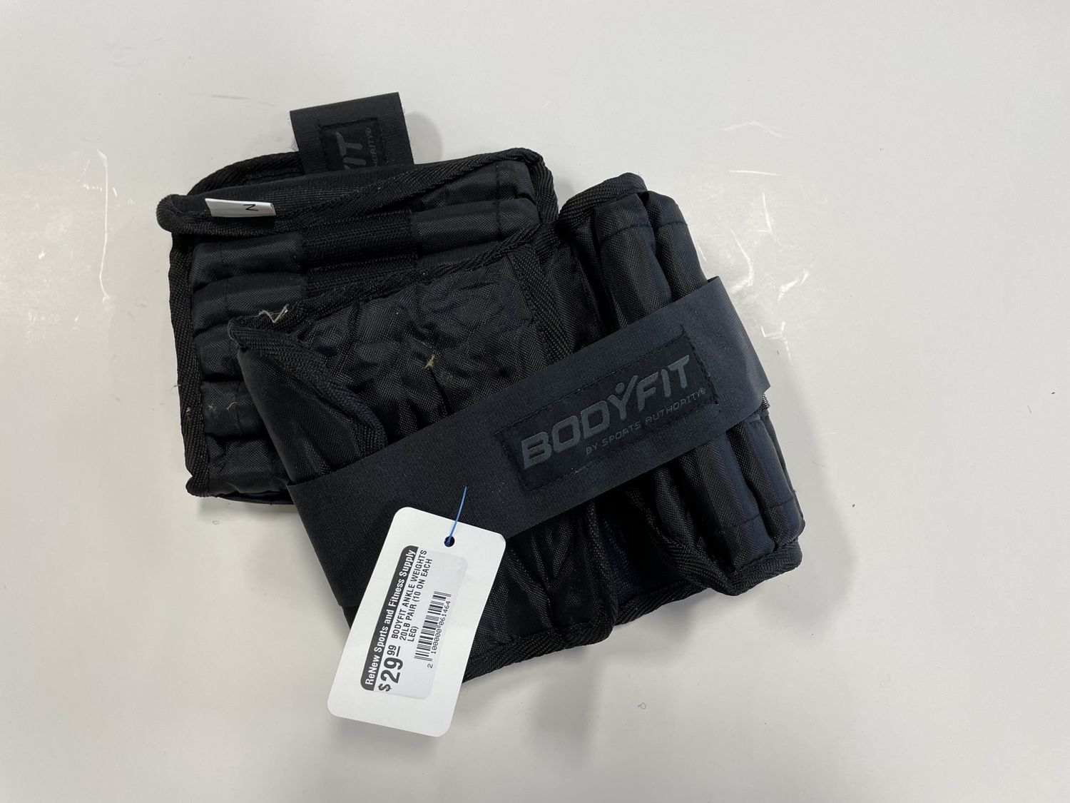 BODYFIT ANKLE WEIGHTS 20LB PAIR (10 ON EACH LEG)