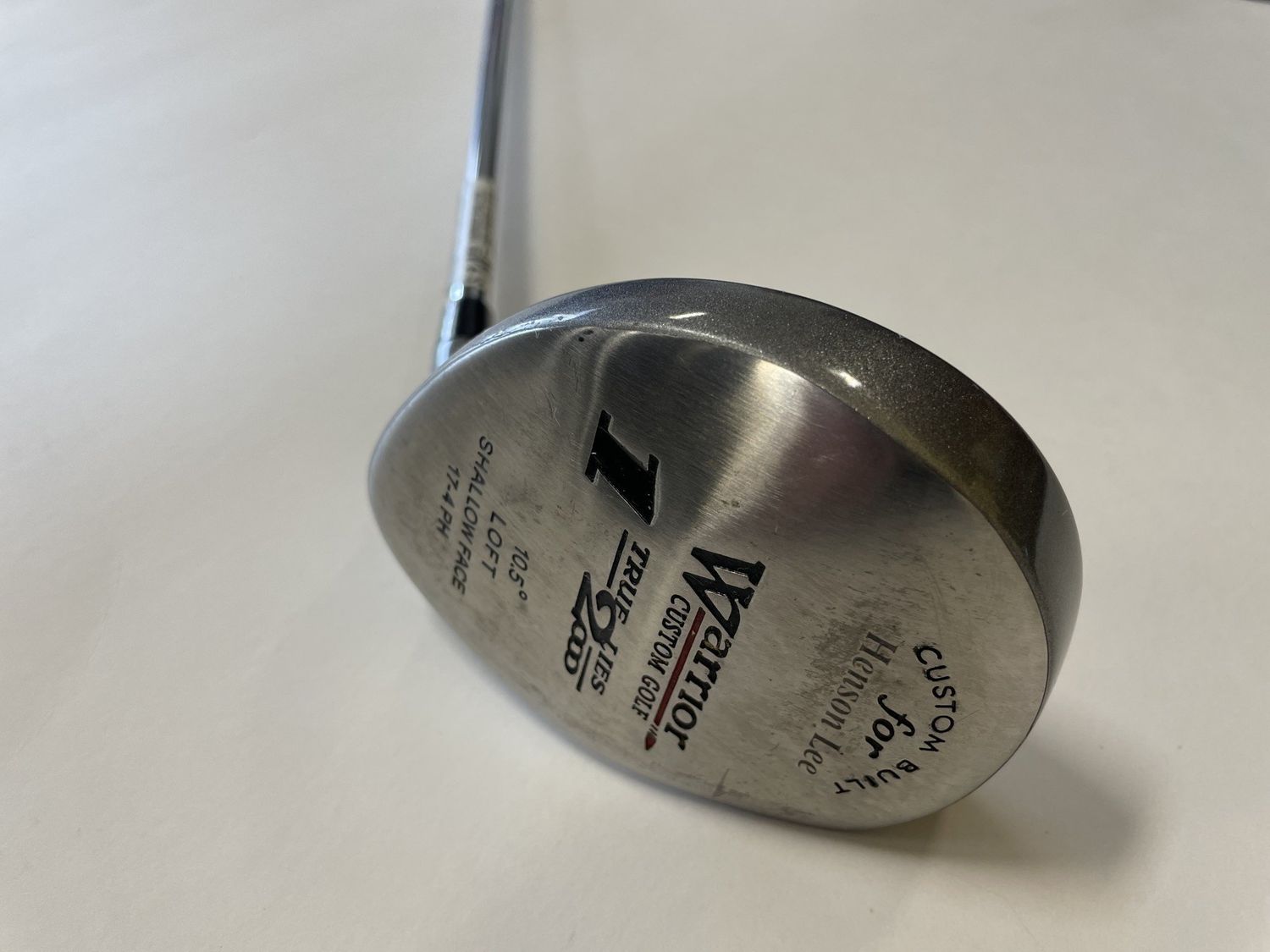 WARRIOR SHALLOW FACE DRIVER 10.5DEG MRH
