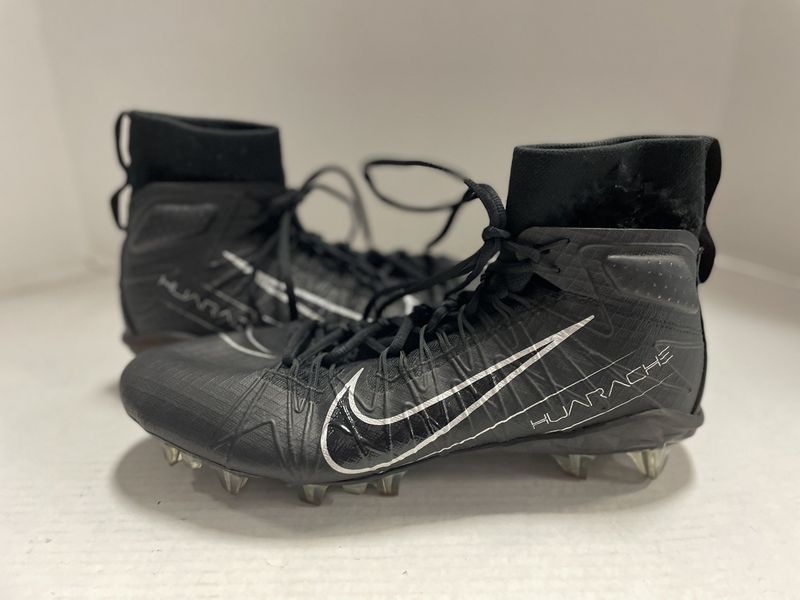 NIKE HURACHE LACROSSE CLEAT BLK SZ 13
