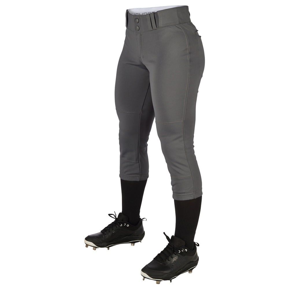 TOURNAMENT LOW RISE SOFTBALL PANT BLK SMALL